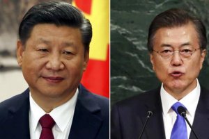 הגיעו להסכמות - נשיא סין ונשיא קוריאה